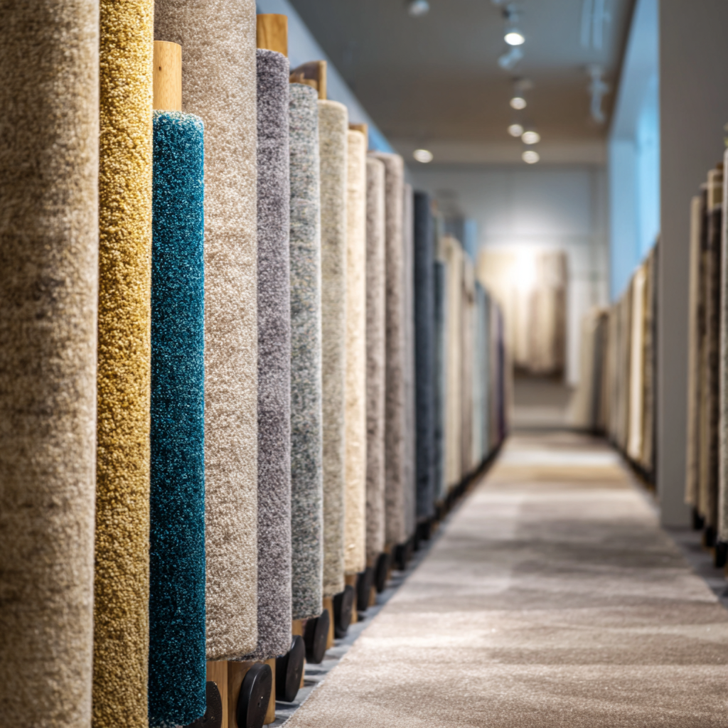 Carpets from the roll